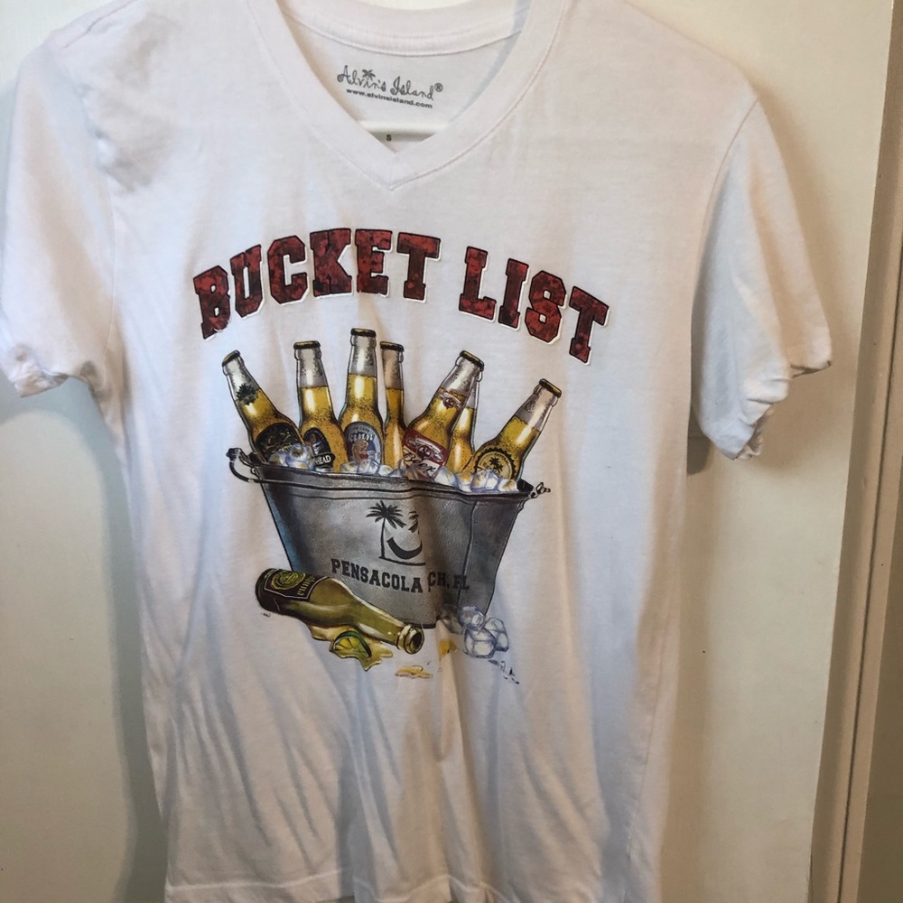 Alvin Island bucket list shirt